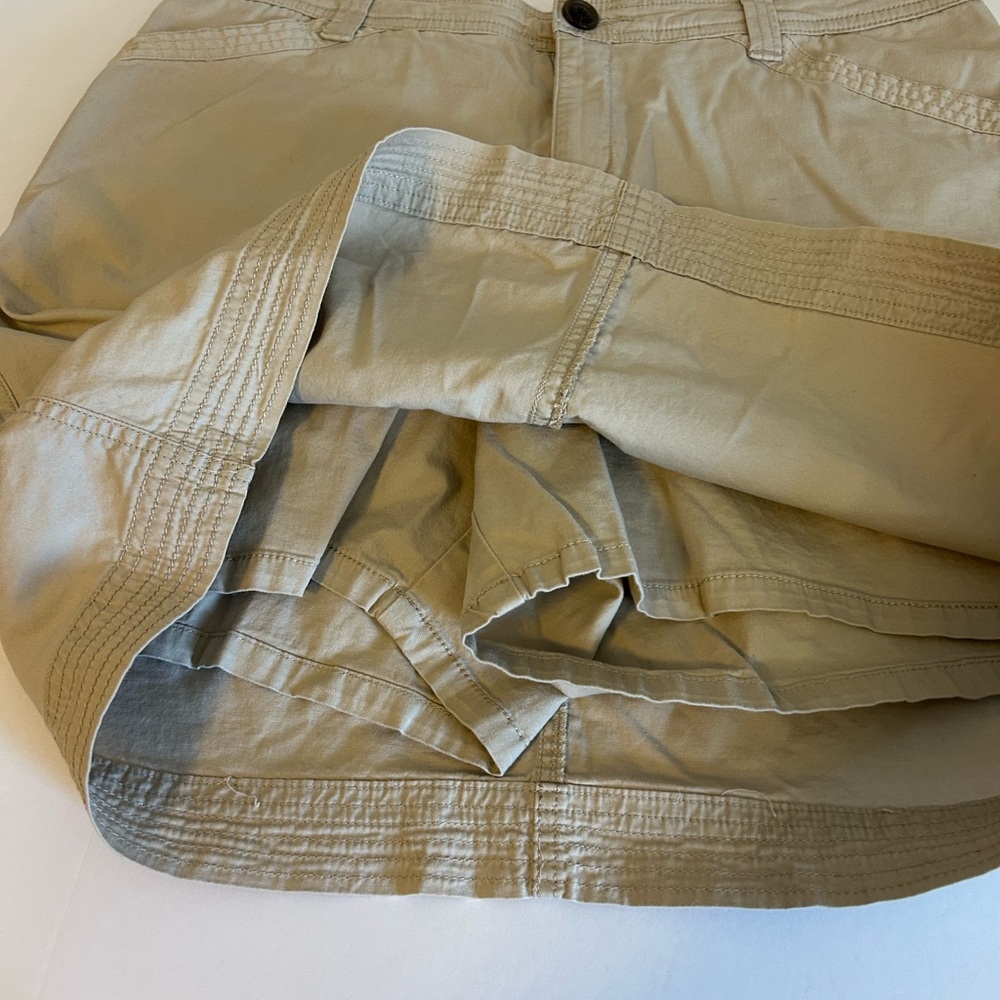Croft & Barrow Beige Skort with Pockets - Picture 7 of 7